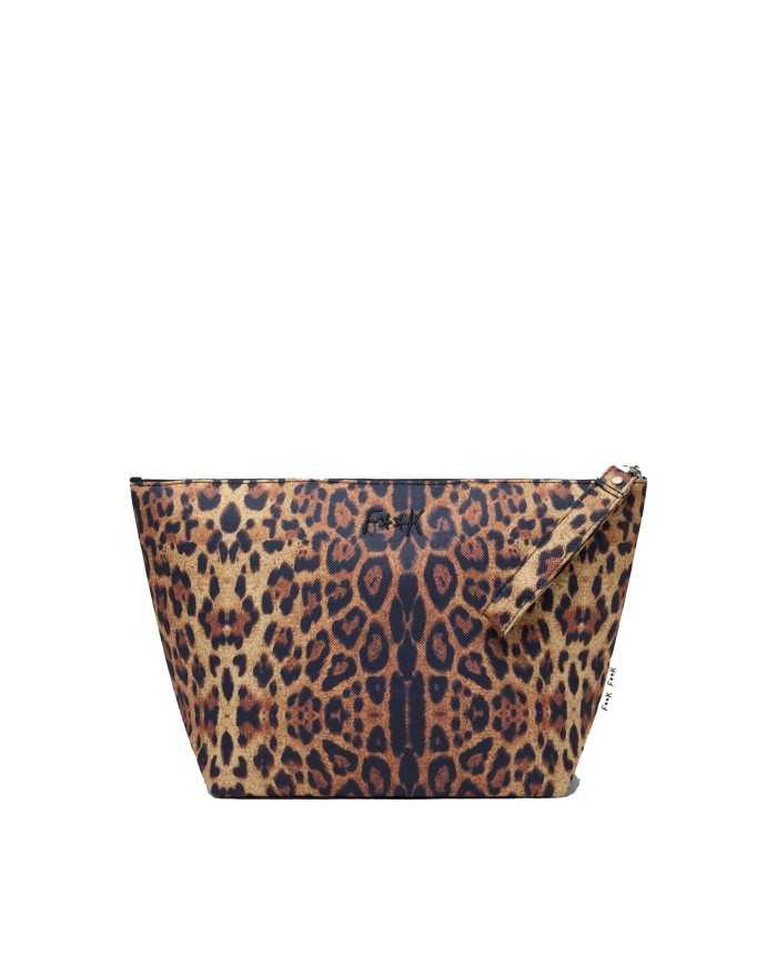 FK Pochette Donna FK23-A087U P-EM PL con fantasia leopardata 01 MAC...
