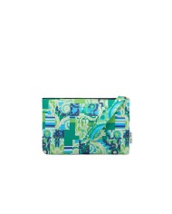 FK Pochette Donna FK23-A101U P-EM PL con fantasia a collage 01 WALL...