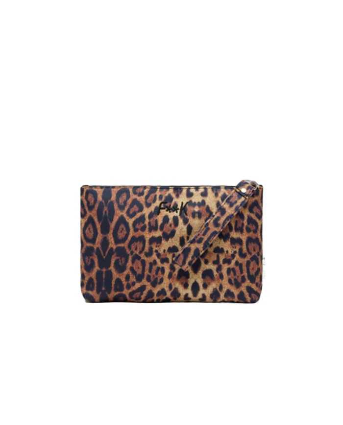 FK Pochette Donna FK23-A107U P-EM PL con fantasia leopardata 01 MAC...