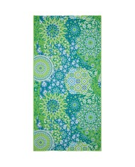 FK Telo Donna FK23-A290U P-EM mare microfibra con fantasia collage ...