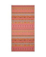 FK Telo Donna FK23-A291U P-EM mare microfibra con fantasia tribale ...