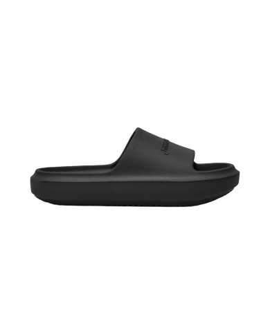 sandalo nero da donna con logo in rilievo | HINNOMINATE sandalo nero da donna con logo in rilievo | HINNOMINATE
