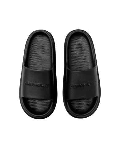 sandalo nero da donna con logo in rilievo | HINNOMINATE sandalo nero da donna con logo in rilievo | HINNOMINATE