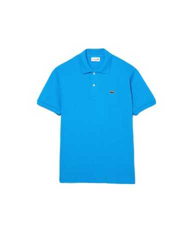 polo blu/azzurro da uomo in Petit Piquet logato | LACOSTE polo blu/azzurro da uomo in Petit Piquet logato | LACOSTE