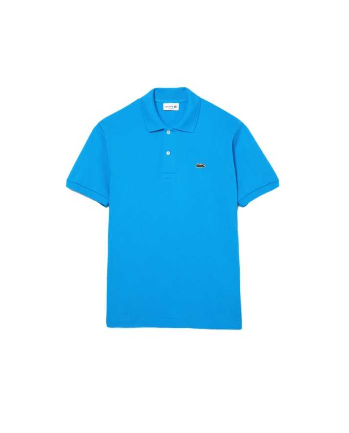 polo blu/azzurro da uomo in Petit Piquet logato | LACOSTE polo blu/azzurro da uomo in Petit Piquet logato | LACOSTE