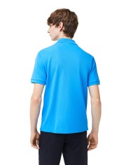 polo blu/azzurro da uomo in Petit Piquet logato | LACOSTE