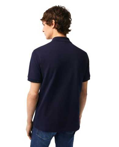 polo blu navy da uomo in Petit Piquet logato | LACOSTE polo blu navy da uomo in Petit Piquet logato | LACOSTE