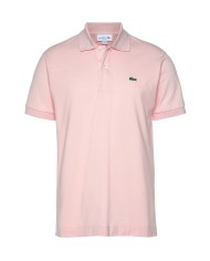 polo rosa chiaro da uomo in Petit Piquet logato | LACOSTE