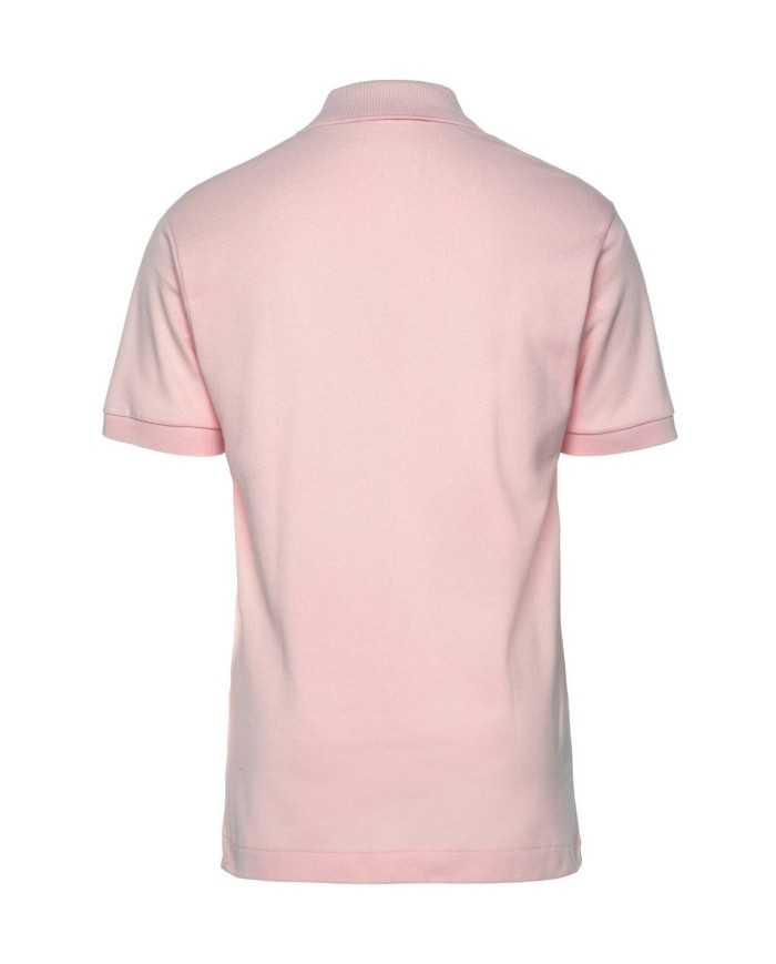 polo rosa chiaro da uomo in Petit Piquet logato | LACOSTE polo rosa chiaro da uomo in Petit Piquet logato | LACOSTE