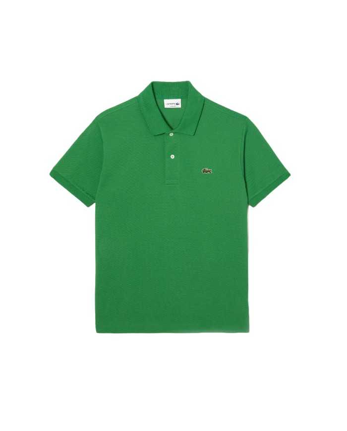 polo verde da uomo in Petit Piquet logato | LACOSTE polo verde da uomo in Petit Piquet logato | LACOSTE