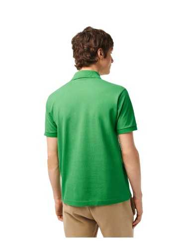 polo verde da uomo in Petit Piquet logato | LACOSTE polo verde da uomo in Petit Piquet logato | LACOSTE