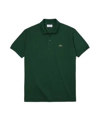 polo verde da uomo in Petit Piquet logato | LACOSTE polo verde da uomo in Petit Piquet logato | LACOSTE