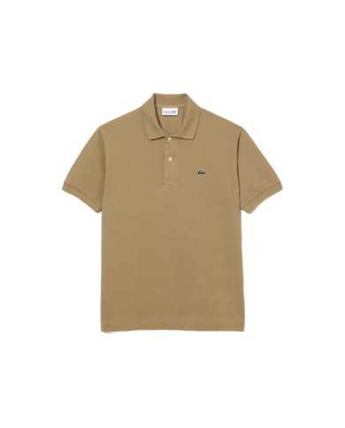 polo beige da uomo in Petit Piquet logato | LACOSTE polo beige da uomo in Petit Piquet logato | LACOSTE