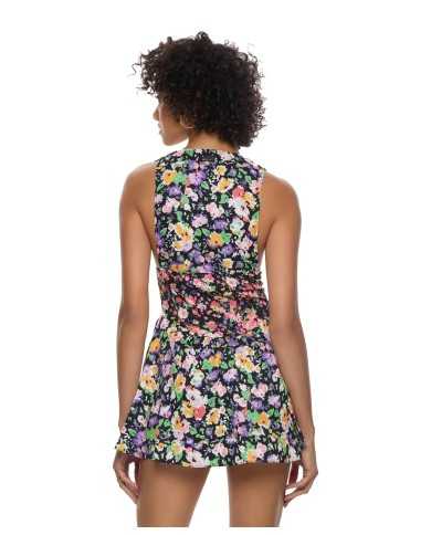 vestito da donna con fantasia floreale su tutto il tessuto | ME FUI vestito da donna con fantasia floreale su tutto il tessuto | ME FUI