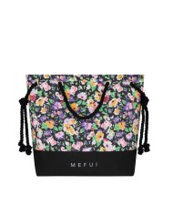 borsa da donna con fantasia floreale logata sul fondo | ME FUI borsa da donna con fantasia floreale logata sul fondo | ME FUI