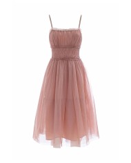 abito brandy da donna con corpino e tessuto arricciato | KOCCA abito brandy da donna con corpino e tessuto arricciato | KOCCA