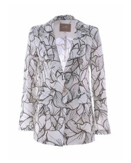 giacca fango da donna con fantasiale floreale | KOCCA