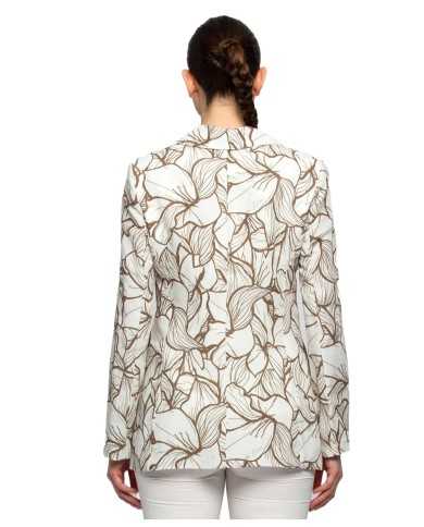 giacca fango da donna con fantasiale floreale | KOCCA