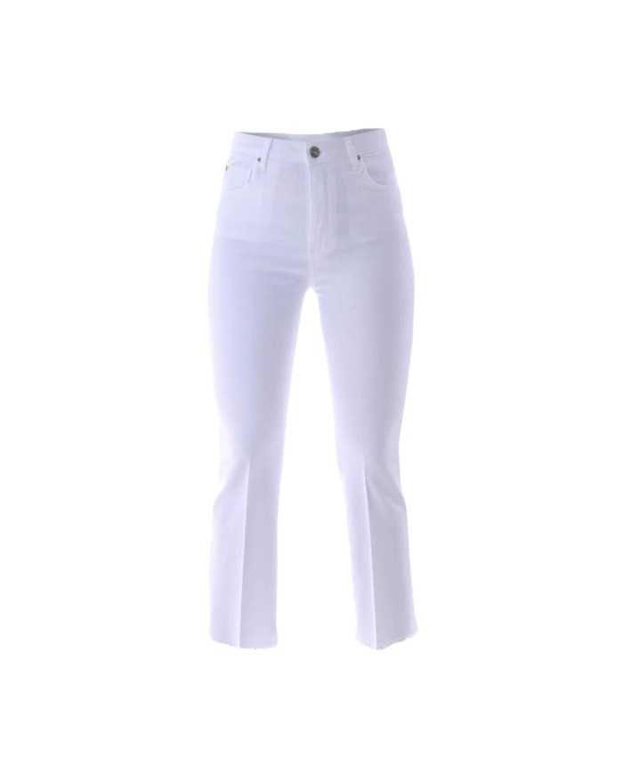 pantalone aderente bianco da donna con tre tasche frontali | KOCCA pantalone aderente bianco da donna con tre tasche frontali | KOCCA
