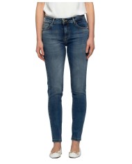 jeans slim denim chiaro da donna con tasche | KOCCA