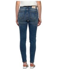 jeans slim denim chiaro da donna con tasche | KOCCA