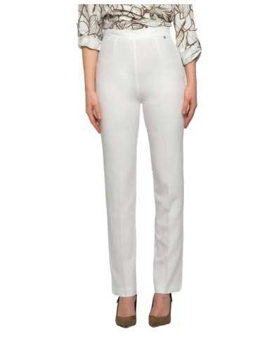 pantalone latte/panna da donna aderente in vita | KOCCA pantalone latte/panna da donna aderente in vita | KOCCA