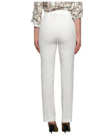 pantalone latte/panna da donna aderente in vita | KOCCA pantalone latte/panna da donna aderente in vita | KOCCA