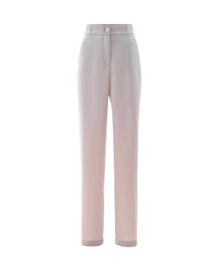 pantalone crema da donna lunghi a gamba ampia | KOCCA pantalone crema da donna lunghi a gamba ampia | KOCCA