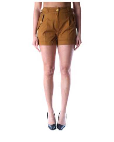 short stile safari verde olio da donna con orlo ripiegato | KOCCA short stile safari verde olio da donna con orlo ripiegato | KOCCA