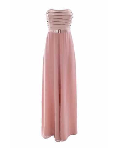 tuta rosa delicato da donna con top, cintura e pantaloni | KOCCA tuta rosa delicato da donna con top, cintura e pantaloni | KOCCA