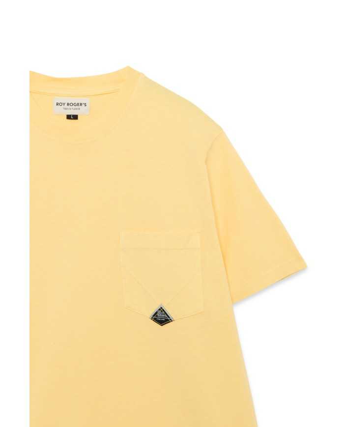 t-shirt mais da uomo in jersey con taschino logato | ROY ROGER'S t-shirt mais da uomo in jersey con taschino logato | ROY ROGER'S