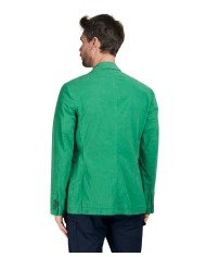 giacca verde/smeraldo in lyocell con stemma logato | BOB giacca verde/smeraldo in lyocell con stemma logato | BOB