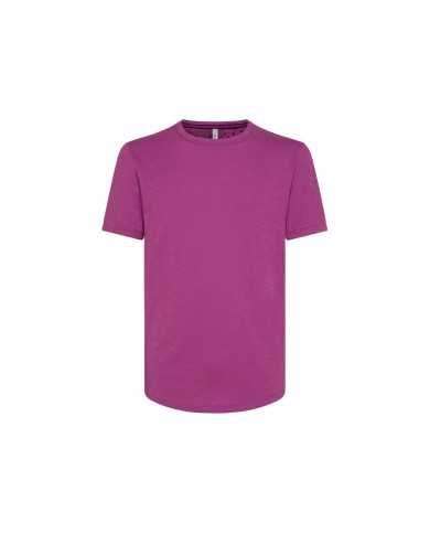 t-shirt viola da uomo con logo e interno collo con fantasia | SUN68 t-shirt viola da uomo con logo e interno collo con fantasia | SUN68