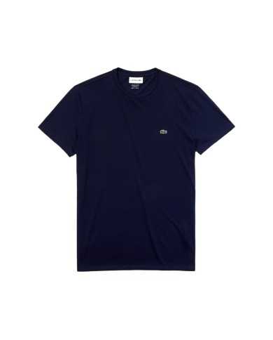 T-shirt da uomo blu regular con logo in alto a destra | LACOSTE T-shirt da uomo blu regular con logo in alto a destra | LACOSTE