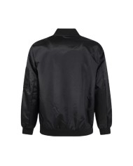 Giubbino nero da uomo con logo mini "RICHMOND X" su petto | RICHMOND