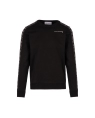 felpa nera da uomo logato "RICHMOND X" sul petto | RICHMOND felpa nera da uomo logato "RICHMOND X" sul petto | RICHMOND