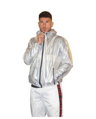 k-way flag da uomo in nylon con stemma bandiera | RICHMOND k-way flag da uomo in nylon con stemma bandiera | RICHMOND