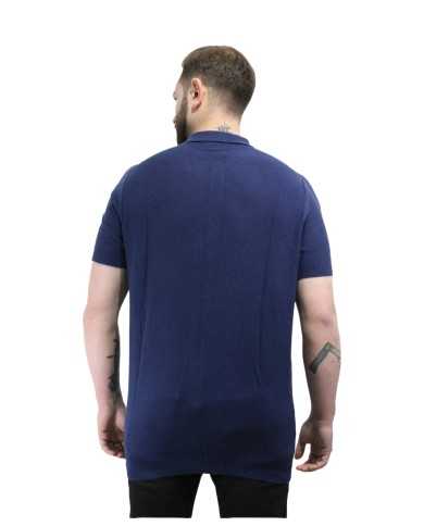 polo blue medieval da uomo con colletto a punta e logo | RICHMOND polo blue medieval da uomo con colletto a punta e logo | RICHMOND
