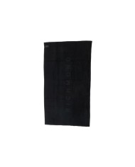 telo mare nero da uomo in cotone con logo in tono | RICHMOND