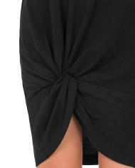 Abito donna nero con stampa LOVE OPTICAL LOGO | LOVE MOSCHINO Abito donna nero con stampa LOVE OPTICAL LOGO | LOVE MOSCHINO