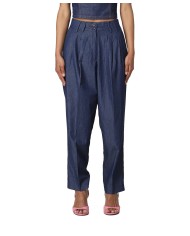 Pantaloni casual donna in denim a vita alta | LOVE MOSCHINO Pantaloni casual donna in denim a vita alta | LOVE MOSCHINO