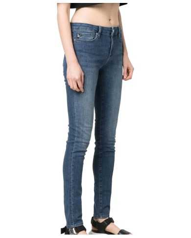 jeans skinny donna denim chiaro con logo a cuore | LOVE MOSCHINO jeans skinny donna denim chiaro con logo a cuore | LOVE MOSCHINO