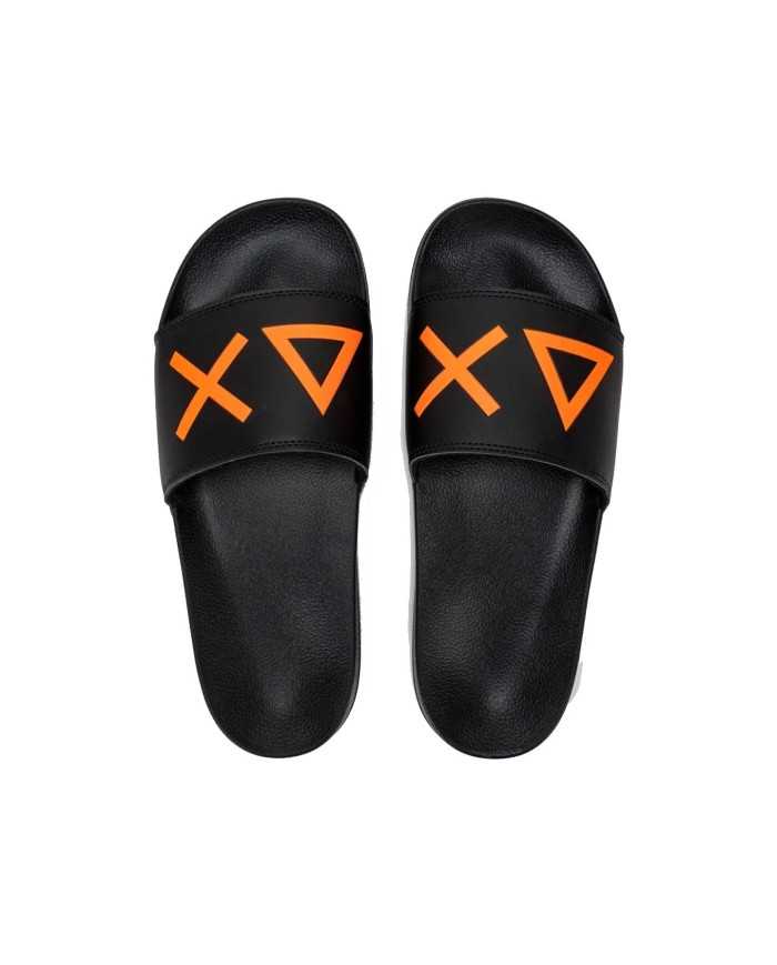 SUN68 Ciabatta Uomo X33151 SLIPPERS LOGO P-EM Poliuretano con logo ... SUN68 Ciabatta Uomo X33151 SLIPPERS LOGO P-EM Poliuretano con logo ...