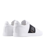 sneakers uomo optical white con logo su strisce | ARMANI EXCHANGE sneakers uomo optical white con logo su strisce | ARMANI EXCHANGE