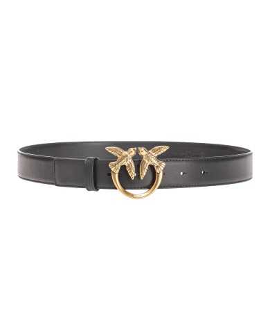 Cintura Donna nero/oro antico in pelle 100125 A0F1 LOVE h3|PINKO Cintura Donna nero/oro antico in pelle 100125 A0F1 LOVE h3|PINKO