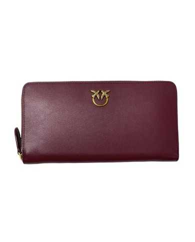 portafoglio zip-around ribes da donna con placca LOVE BIRDS | PINKO portafoglio zip-around ribes da donna con placca LOVE BIRDS | PINKO