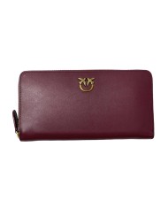 portafoglio zip-around ribes da donna con placca LOVE BIRDS | PINKO portafoglio zip-around ribes da donna con placca LOVE BIRDS | PINKO