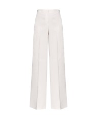 pantaloni rosa da donna con gamba a palazzo con piega | PINKO pantaloni rosa da donna con gamba a palazzo con piega | PINKO