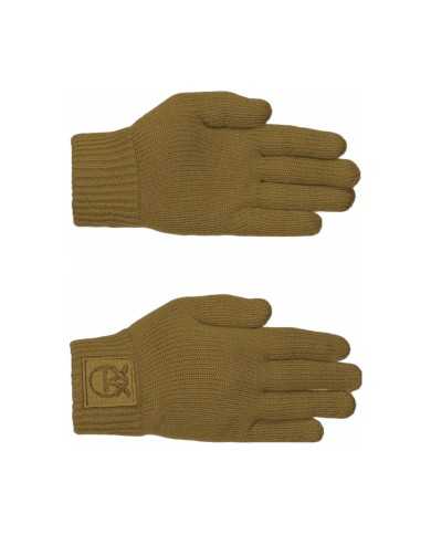 guanti moc camel da donna con patch logo LOVE BIRDS su polsi | PINKO guanti moc camel da donna con patch logo LOVE BIRDS su polsi | PINKO