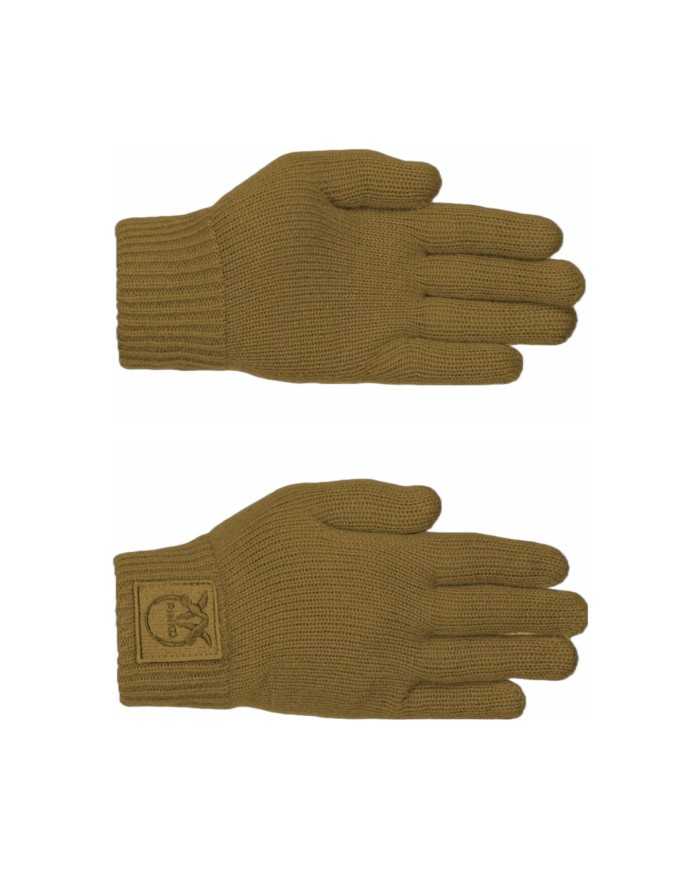 guanti moc camel da donna con patch logo LOVE BIRDS su polsi | PINKO guanti moc camel da donna con patch logo LOVE BIRDS su polsi | PINKO